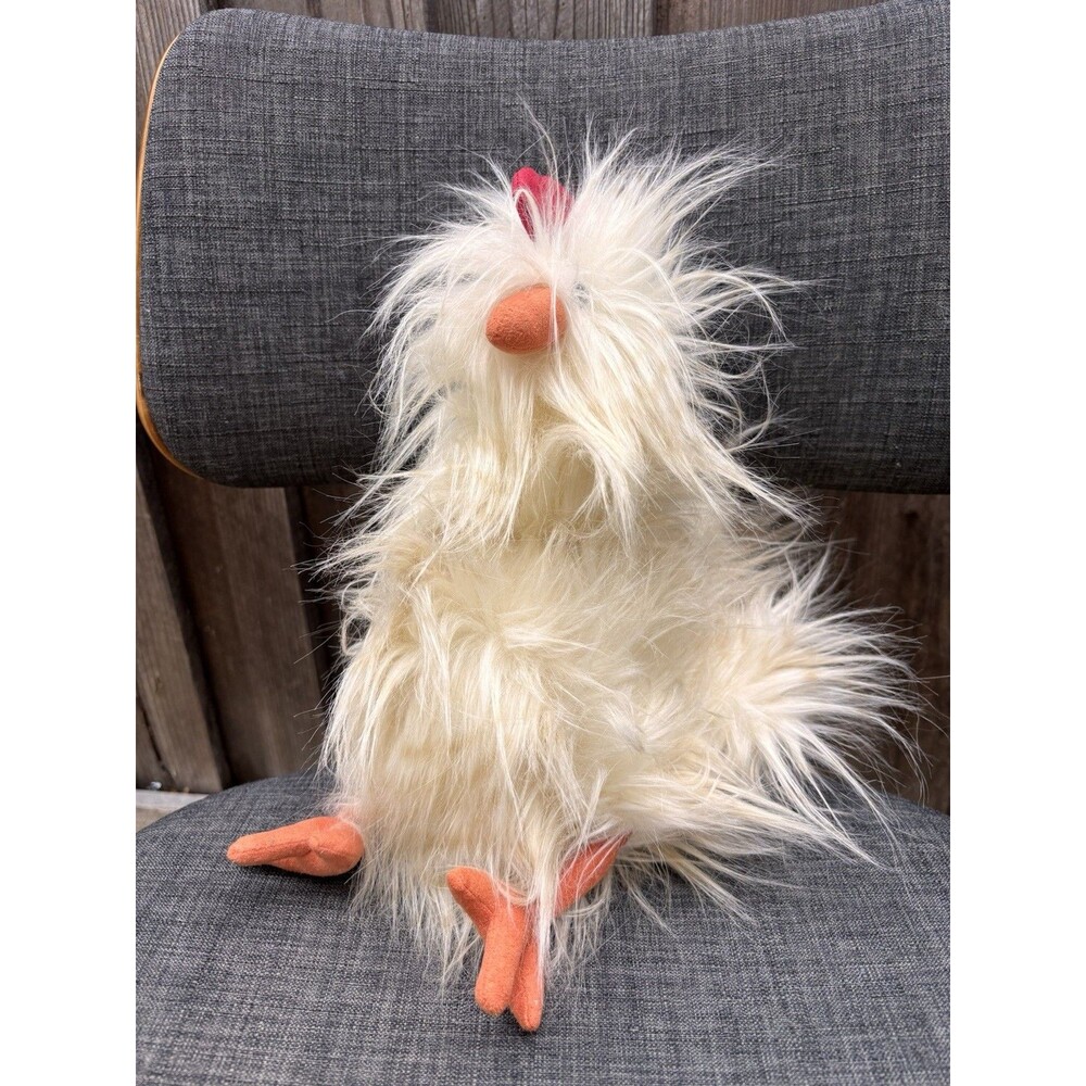 Official Rare Jellycat Chicken Collection Hen Silkie Cream Farm Bok Bok 2013